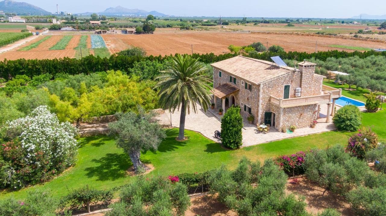 Villa Lagoon Sa Pobla Buitenkant foto